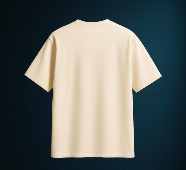 Beige - Oversized T-Shirt - Image 2