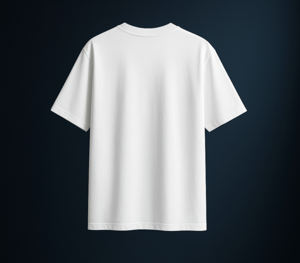 White - Oversized T-Shirt - Image 2